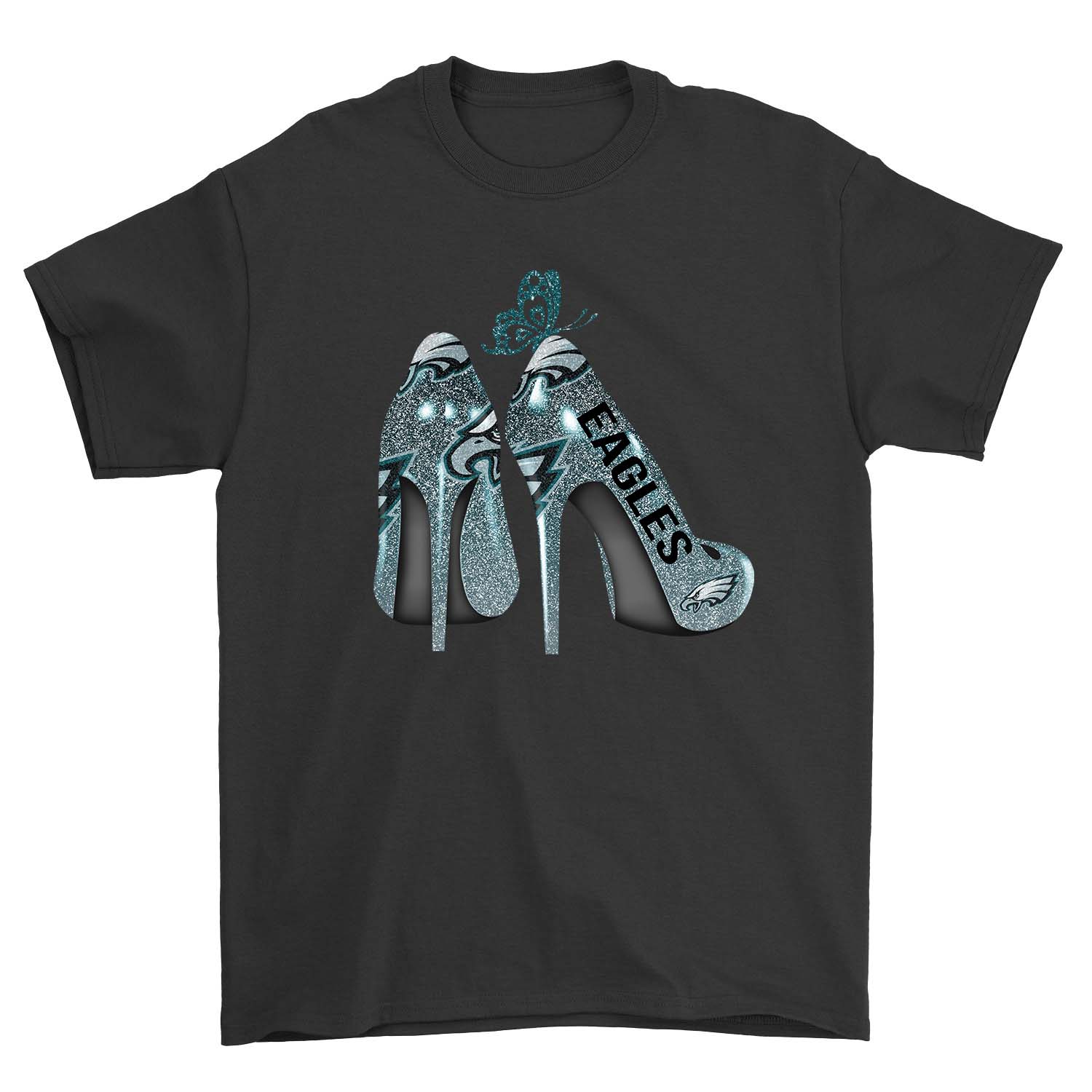 Philadelphia Eagles "butterfly High Heels" T-Shirt Philadelphia Eagles "butterfly High Heels" T-Shirt